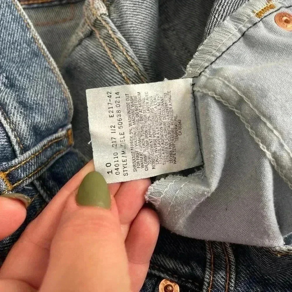 Levi’s men’s orange tab  size 36/30 mid wash straight leg denim jeans - Picture 3 of 8